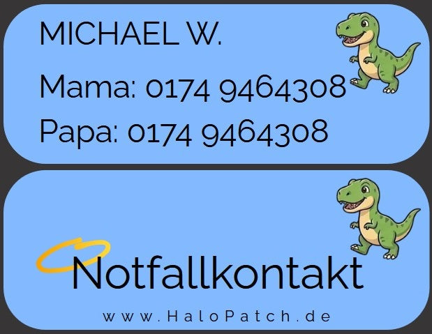 Blau (dunkel)**Dino