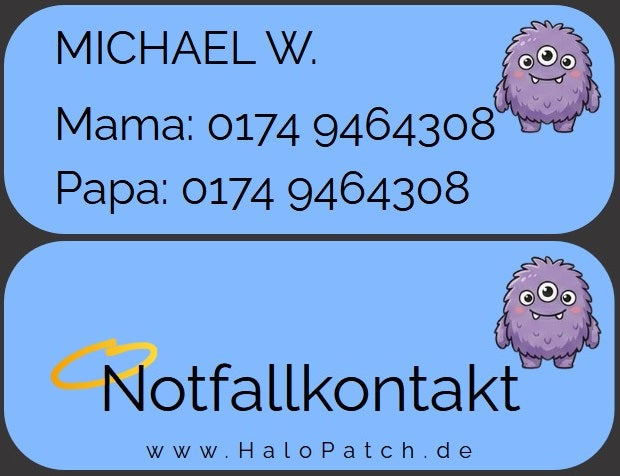 Blau (dunkel)**Monster