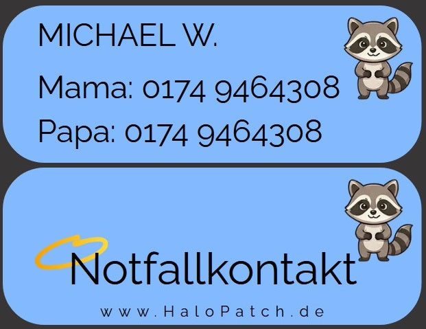 Blau (dunkel)**Waschbär