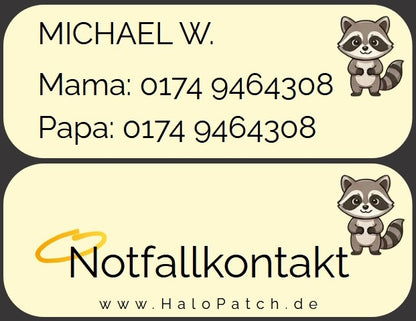 Gelb**Waschbär