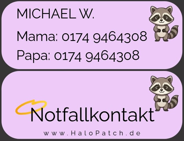Violett**Waschbär